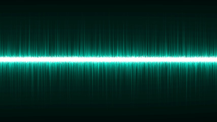 Turquoise sound wave background