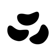 Mandarine, tangerine peeled slices - Vector