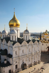 Cathedral square in Moscow Kremlin