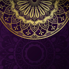 Indian mandala background