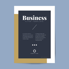 Corporate brochure and poster template