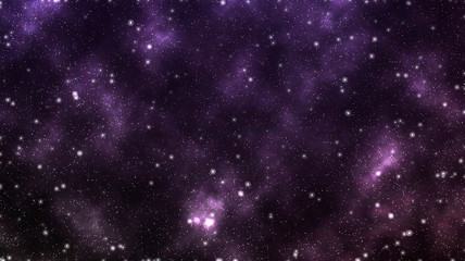 Abstract blue space background. Stars texture. Cosmic backdrop