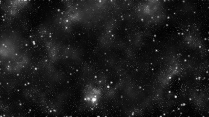Fototapeta premium Black space with white constellation background. Galaxy wallpaper