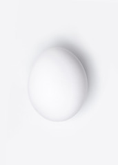 Chicken egg whole closeup