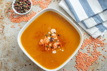 red lentil soup