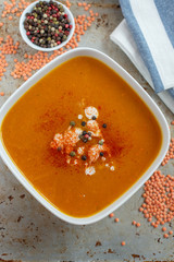 red lentil soup