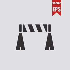 Barrier icon.Vector illustration.