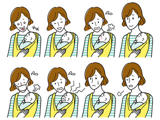 赤ちゃんとママ