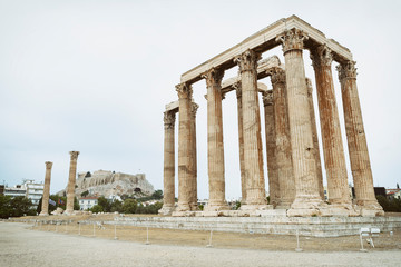 Remains From Temple of Olympian Zeus, Athens