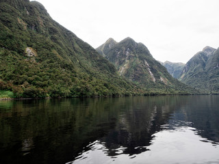 Naklejka na ściany i meble Doubtful Sound, New Zealand, South Island, NZ