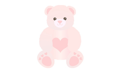 Valentine Teddy Bear with heart