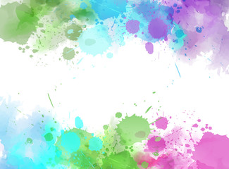 Waterocolor splash background