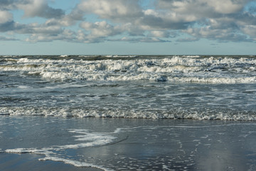 Baltic sea coastline.