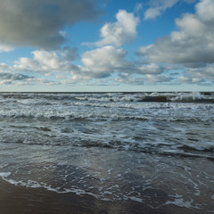Baltic sea coastline.