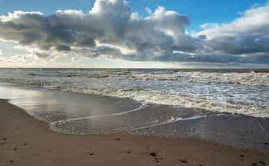 Baltic sea beach.