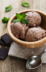 Chocolate ice cream