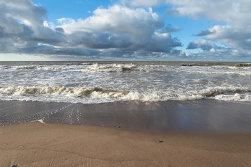 Baltic sea beach.