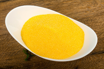 Raw polenta