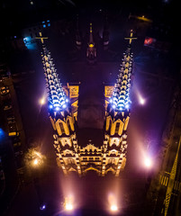 Bazylika katedralna w Warszawie © Drone in Warsaw