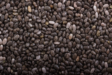 fresh chia seeds background