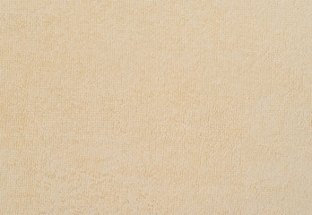 terry towel, yellow color