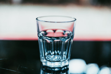 glass of water