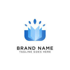 Book Logo Design Inspiration, Vector illustration