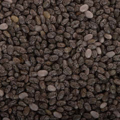 fresh chia seeds background