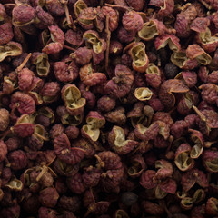 Sichuan peppercorn background