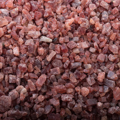 Kala namak background. black indian salt.