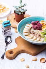 healthy food - oatmeal
