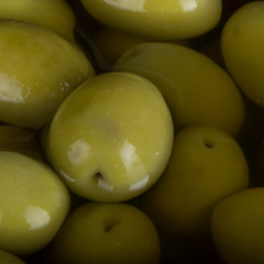 green olives background