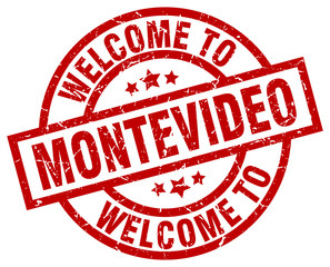 welcome to Montevideo red stamp