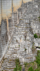 Dam in the north of Portugal, Douro river valley