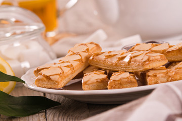 Puff pastry cookies.