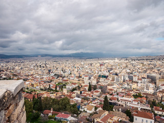 Naklejka premium Athens skyline