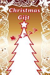 クリスマスツリー,プレゼント,贈り物,セール,冬,販売促進ポスター,宣伝広告素材#Background #wallpaper #Vector #free #christmas #Xmas merry christmas,eve,fir tree,message,greeting card,santa claus,gift,white snowflakes,winter,event,party 