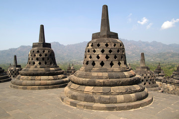 The Borobudur Temple Compounds is one of the greatest Buddhist monuments in the world, and was...