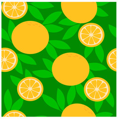  vector illustration orange pattern