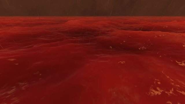 Contemporary blood sea, great design for any purposes.