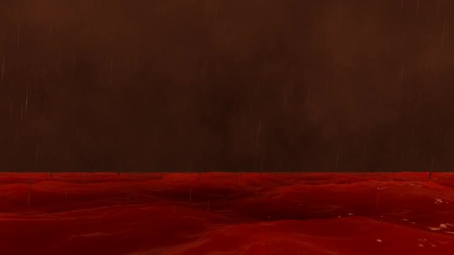 Contemporary blood sea, great design for any purposes.