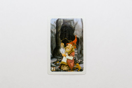 Card game saboter. Card game saboteur