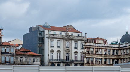 Fototapeta na wymiar city view in porto portugal