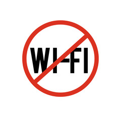 no wi-fi sign symbol