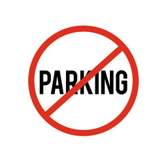 no parking sign symbol