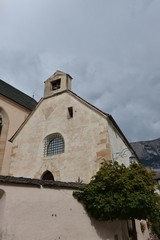 Fototapeta na wymiar Una chiesa del Sud Tirolo