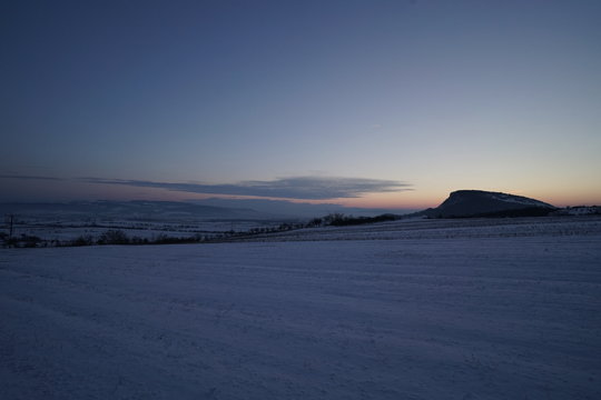 Magura Uroiului in the winter