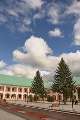 Bistrita,Romania,  inner yard County Museum 2017,