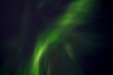 Aurora Borealis, Polarlichter Nachts in Tromsø, Norwegen