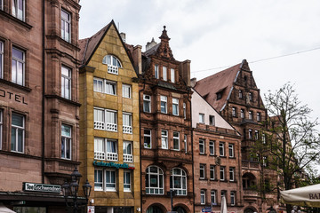Nuremberg, Germany: medieval town house, Germany